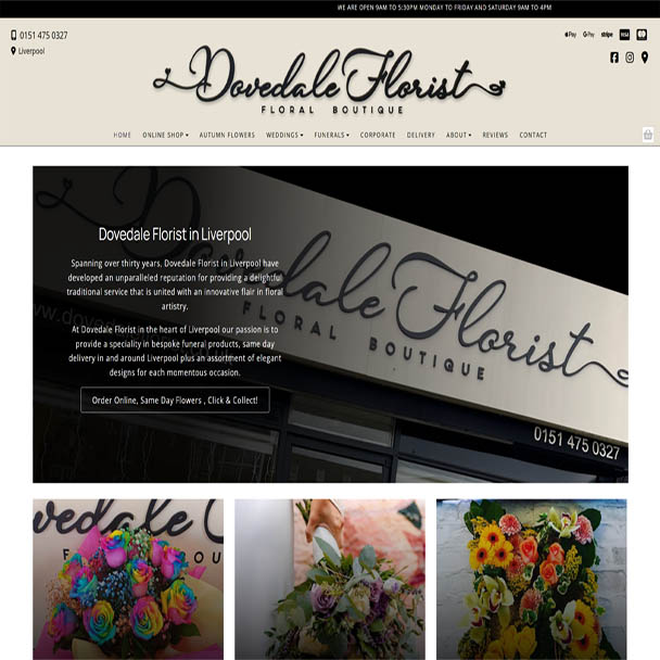Client 3 website
