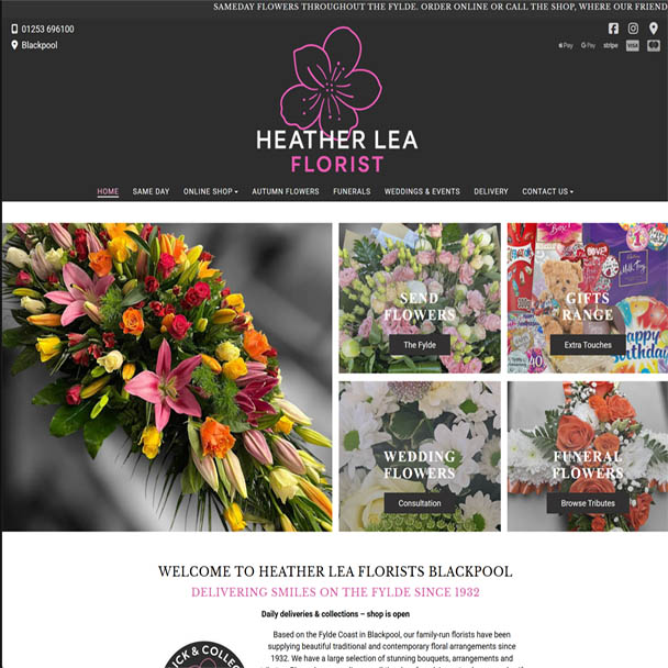 Client 3 website