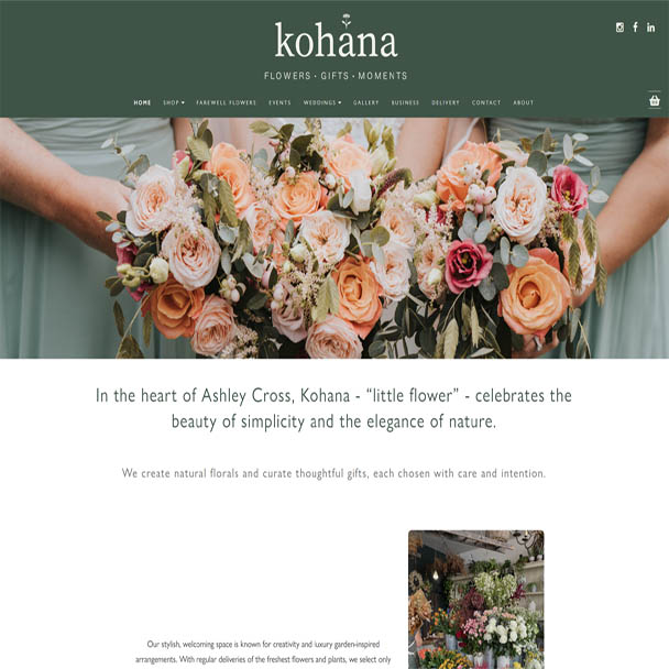 Client 3 website