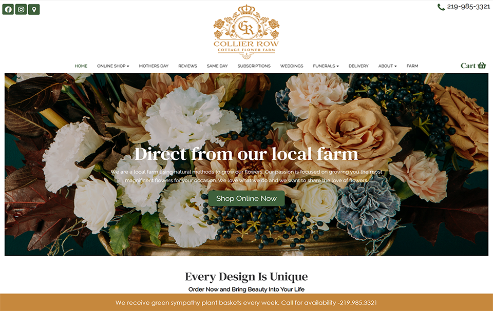 Collier Row Flower Farm