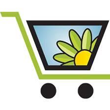 Florist Window shopping cart