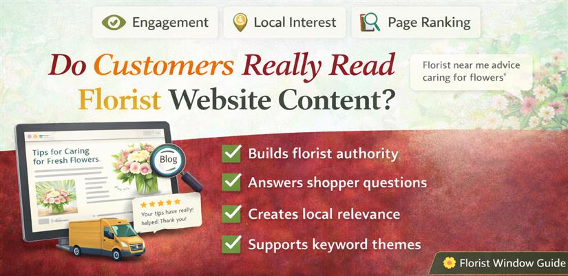 Do Customers Really Read Florist Website Content