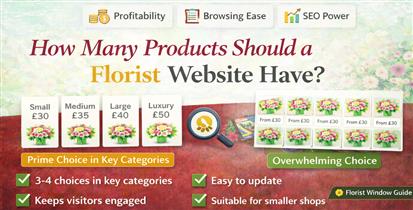 How Many Products Should a Florist Website Have